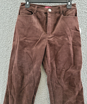 Staud Chisel Corduroy Pants Women's 6 Mahogany Zip Fly Staud Chisel Corduroy Pants Women's 6 Mahogany Zip Fly
