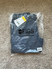 FIGS Women’s Yola Skinny Scrub Pant in Heather Denim Size XXS NEW!