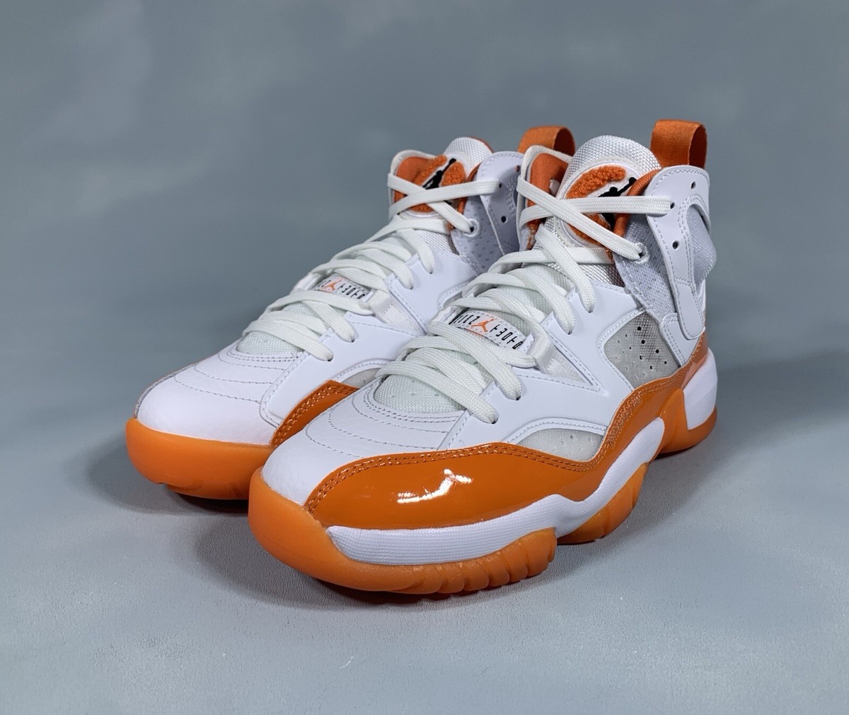 Nike Air Jordan Jumpman Two Trey 'Starfish' White Orange DR9631