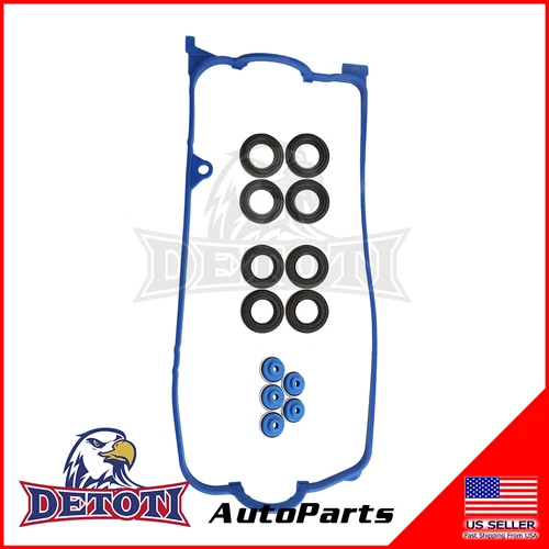 Engine Valve Cover Gasket Set for Honda Civic 2001-2005 1.7L L4 1668cc 1700cc