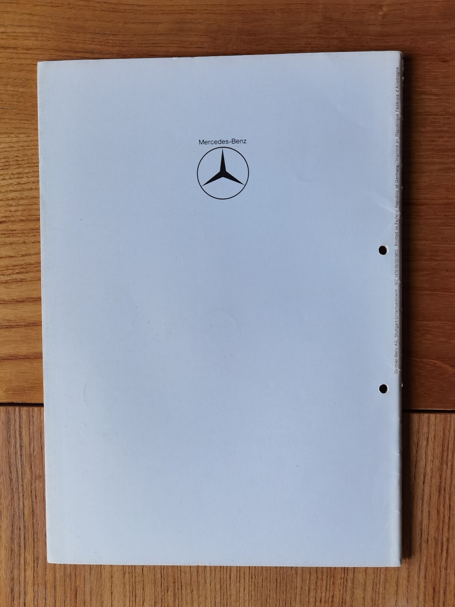 Mercedes-Benz 350 SE catalogue/brochure | eBay