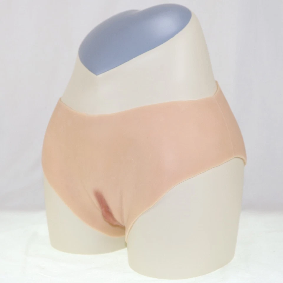 Silicone Vagina Crossdresser Panty Pee Transgender Underwear Gaff Tong - Image 4 of 4