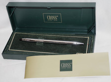 NEW 1A Cross Classic Century Lustrous Chrome Ballpoint Pen 3502