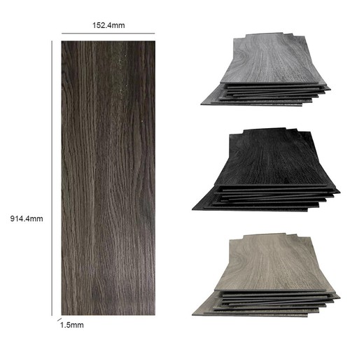Self Adhesive Floor Planks Sticky Tiles PVC Vinyl Wood Flooring Kitchen