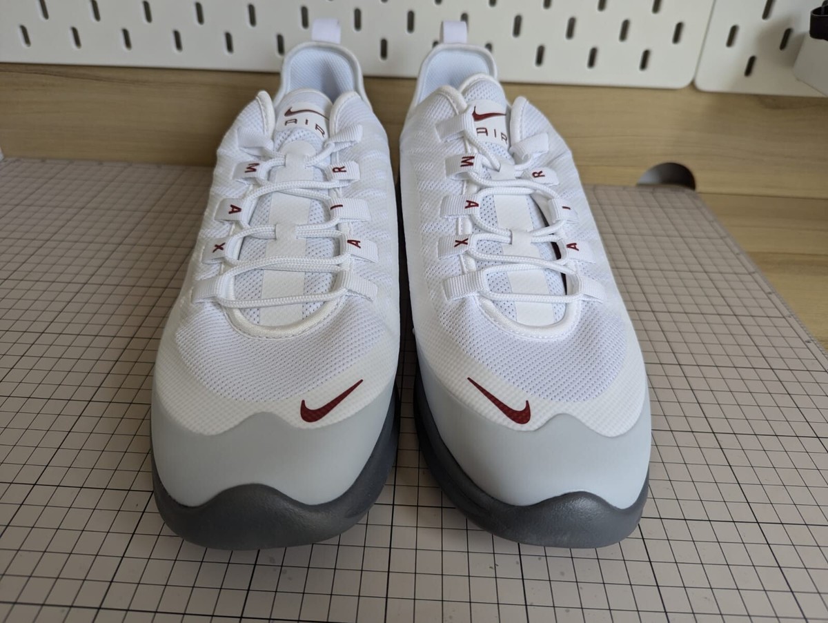 Nike Air Max Axis White Cool Grey Red Men’s Sneakers AA2146-102 Shoe Size 10.5 Nike Air Max Axis White Gym Blue-Gym Blue Men main image 3
