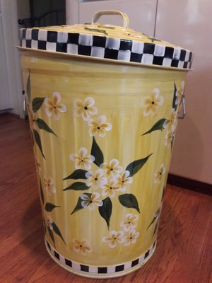 garbage cans