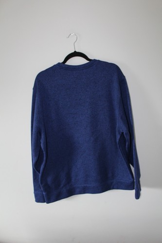 Suéter Crown & Ivy Hombre Azul Cuello Redondo Algodón Talla Grande - Imagen 5 de 10