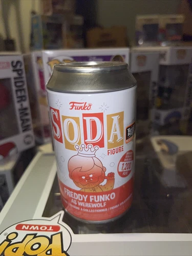 Freddy Funko Werewolf Candy Corn 2022 Fright Night Exclusive Soda 1/1200 SEALED