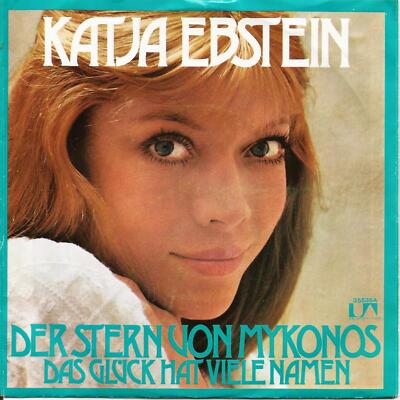 7'' Single Katja Ebstein - Der Stern von Mykonos  (1973)