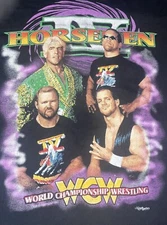 Vintage Four Horsemen WCW WWF WWE T shirt XL Wrestling Ric Flair Single Stitch