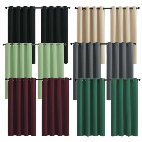 Waterproof Outdoor Curtain Blackout Window Porch Patio UV Heat Insulated Panel - Picture 2 of 22