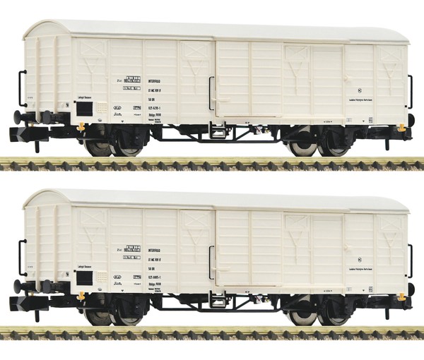 Fleischmann N 826212 Wagenset 2 KüHlwagen Gattung Ibblps Der Dr Neu Ovp-image