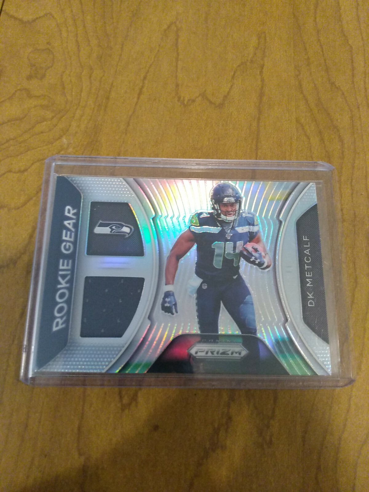 2019 Prizm DK Metcalf Rookie Gear Silver #RG-DK Seahawks