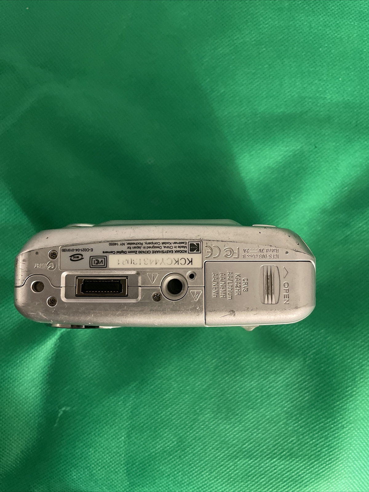 Kodak EasyShare CX7430 4.0MP Digital Camera - Silver Tested Works Great  41778962145 | eBay