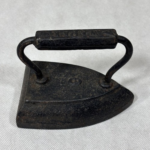 Antique Wapak No. 6 Sad Iron #6 Cast Iron Flat Iron - Picture 8 of 21