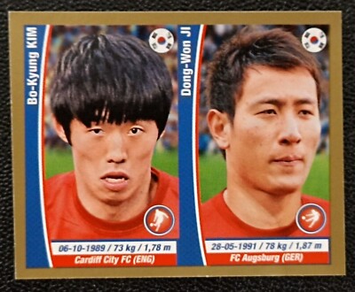 2014 Brazil World Cup FIFA #442 KIM BO-KYUNG / JI DONG-WON South Korea Soccer