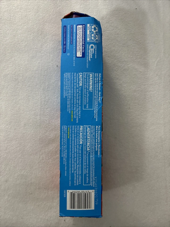 Bolsa de almacenamiento de alimentos Ziploc 00350 19 paquetes transparente Foto 4 de 4