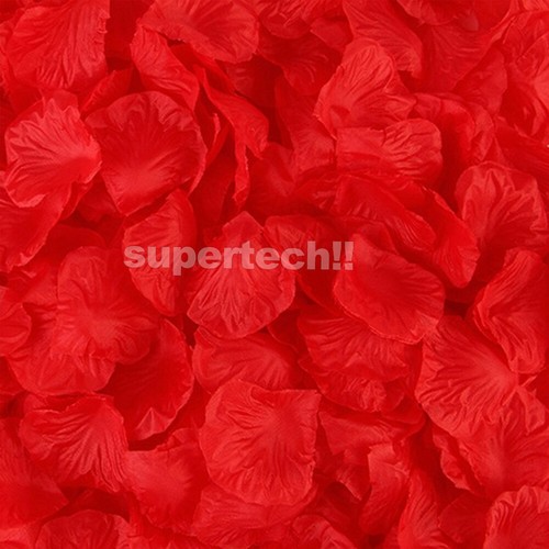 1000x Artificial Silk Petals Flowers Fake Rose Petal Wedding Flower Decoratio AU - Picture 10 of 14