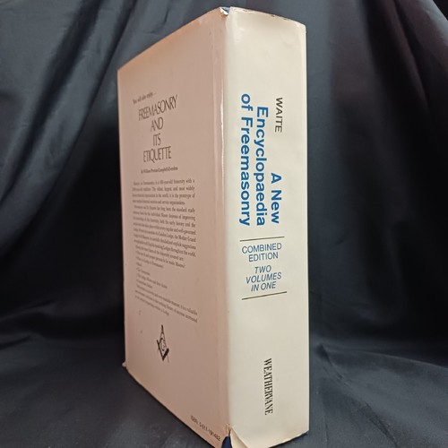 A NEW ENCYCLOPEDIA OF FREEMASONRY Arthur Edward Waite Combined Ed 1970 HC/DJ - Picture 2 of 8
