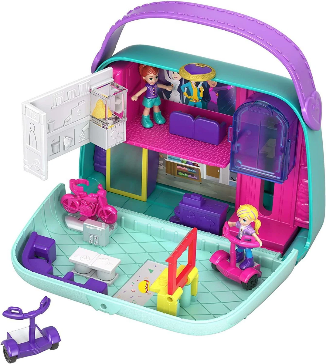 Polly pocket mini sale set