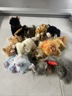 Vintage Beanie Baby Cat Lot of 10 with Tags