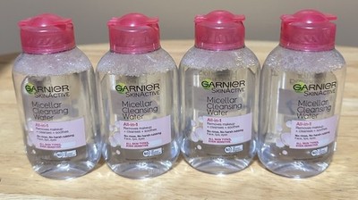 Garnier SkinActive Micellar Cleansing Water All-in-1 One 3.4Oz  4 Pack