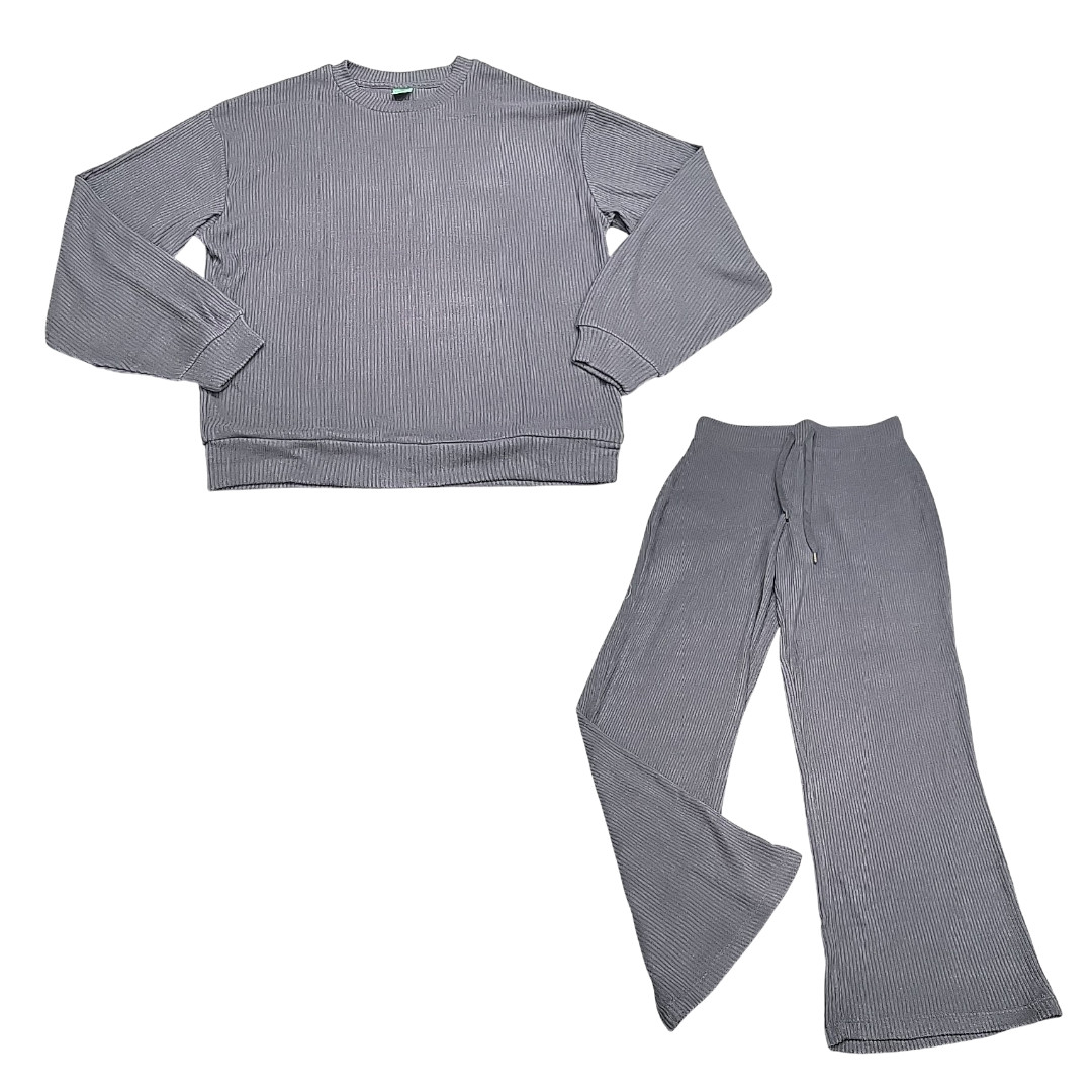 Honeydew Womens Cozy Comfy Lounge Set Small Size Gray Top w Pants