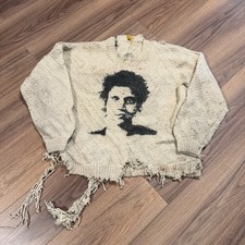 Plagueround Richard Hell You Make Me Knit Sweater Thrashed Streetwear Mens XL