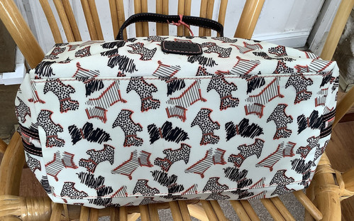 Radley Fleet Street Handbag. Medium Oilskin Cross Bag or Grab Bag - Picture 1 of 8