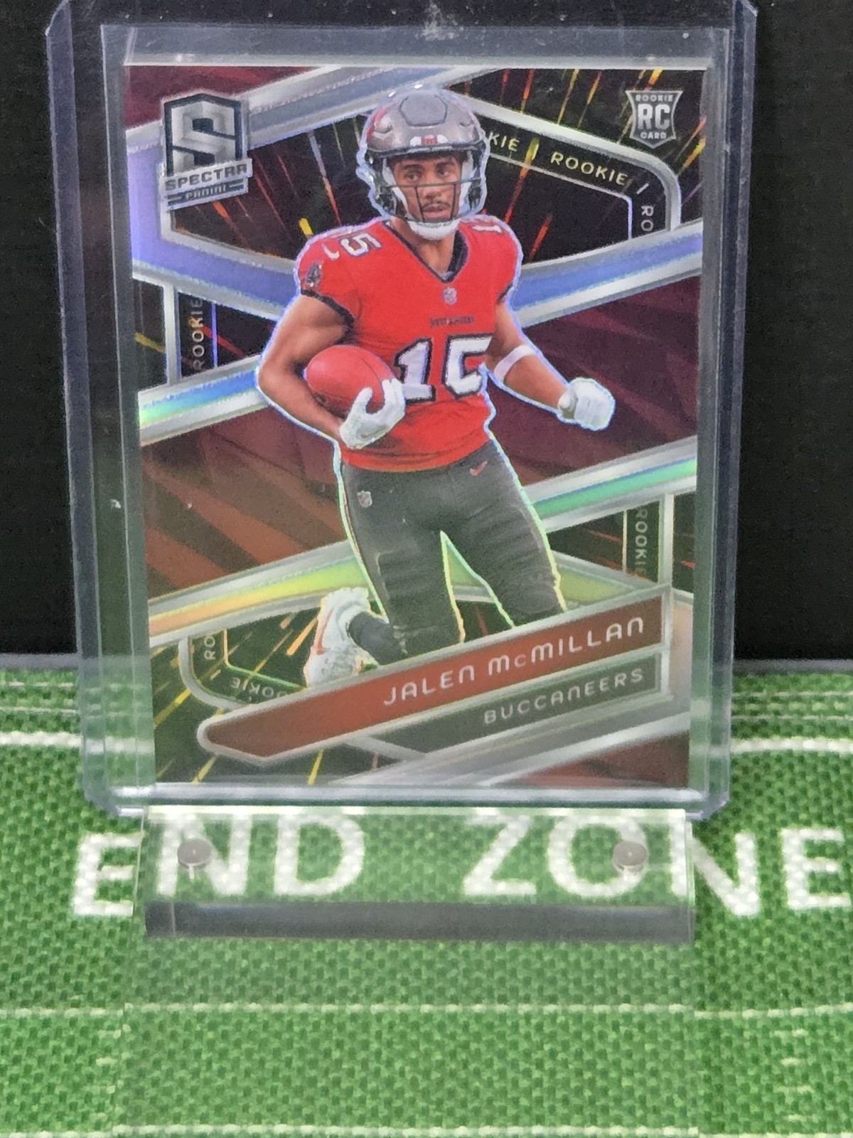 2024 Panini Spectra - Rookies Jalen McMillan #138 Hyper Prizm /75 (RC)