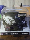 ​🔥 Trey McBride Signed Arizona Cardinals Salute to Service Mini Helmet Beckett