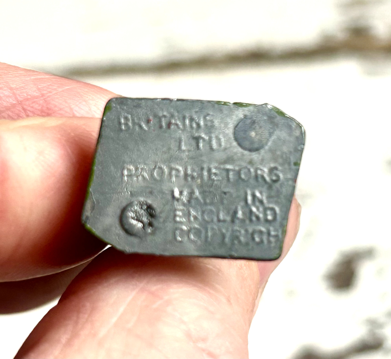 Vintage Britains Lead Gardener Farmer Wheelbarrow Roller Original Johillco