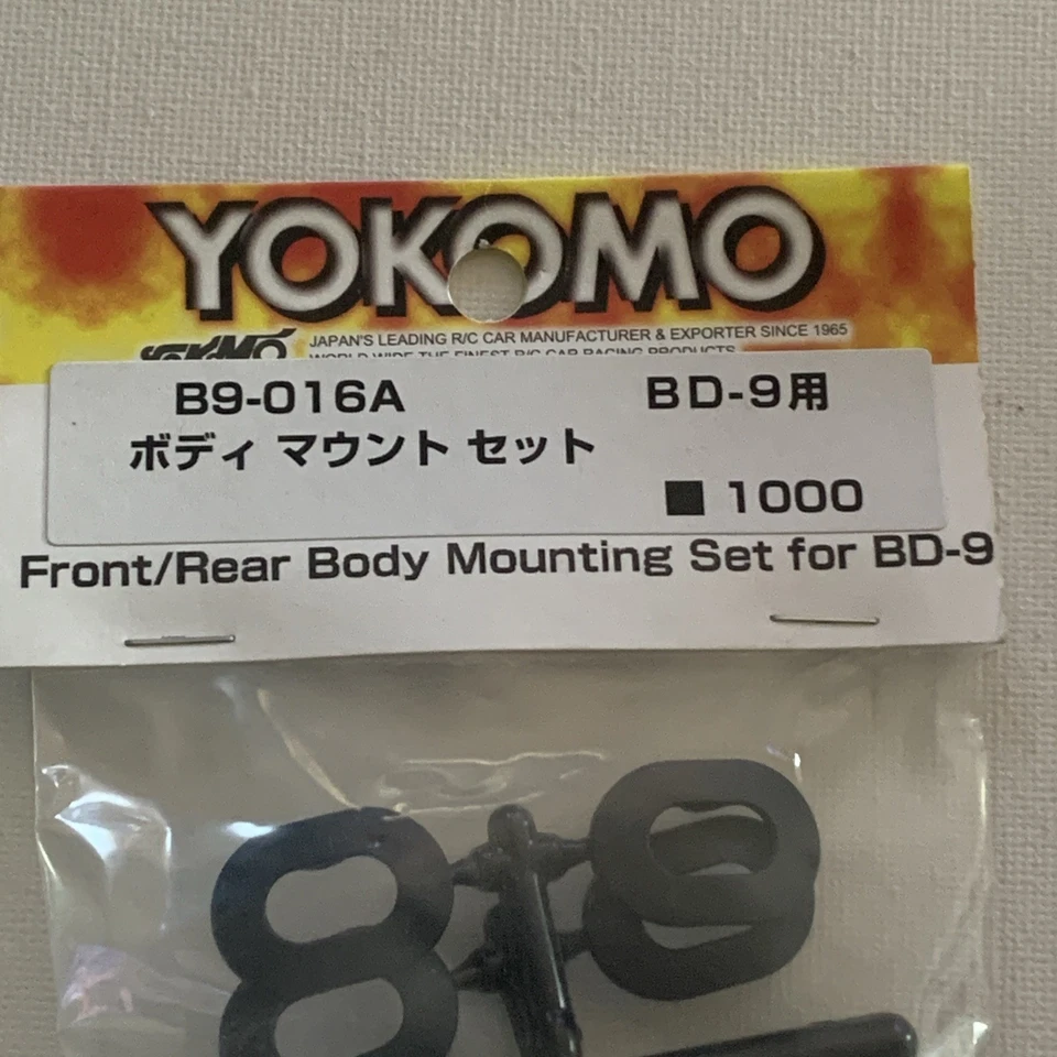 Juego de montaje de carrocería delantera/trasera Yokomo B9-016A NUEVO Foto 2 de 3
