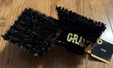 2pc  Graduation Black Cap Gold Tassel Table Top Decorations New “Grad”