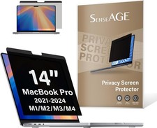 14 Inch Magnetic Privacy Screen Filter for MacBook Pro M1, M2, M3, 2021-2025