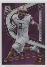 2020 Panini Chronicles Draft Picks Spectra Purple Prizm 29/99 AJ Dillon #20 0q1p