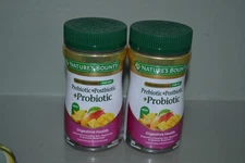 (2) Nature’s Bounty Probiotic Gummies 30 In Each Tropical Mango Exp. 05/26