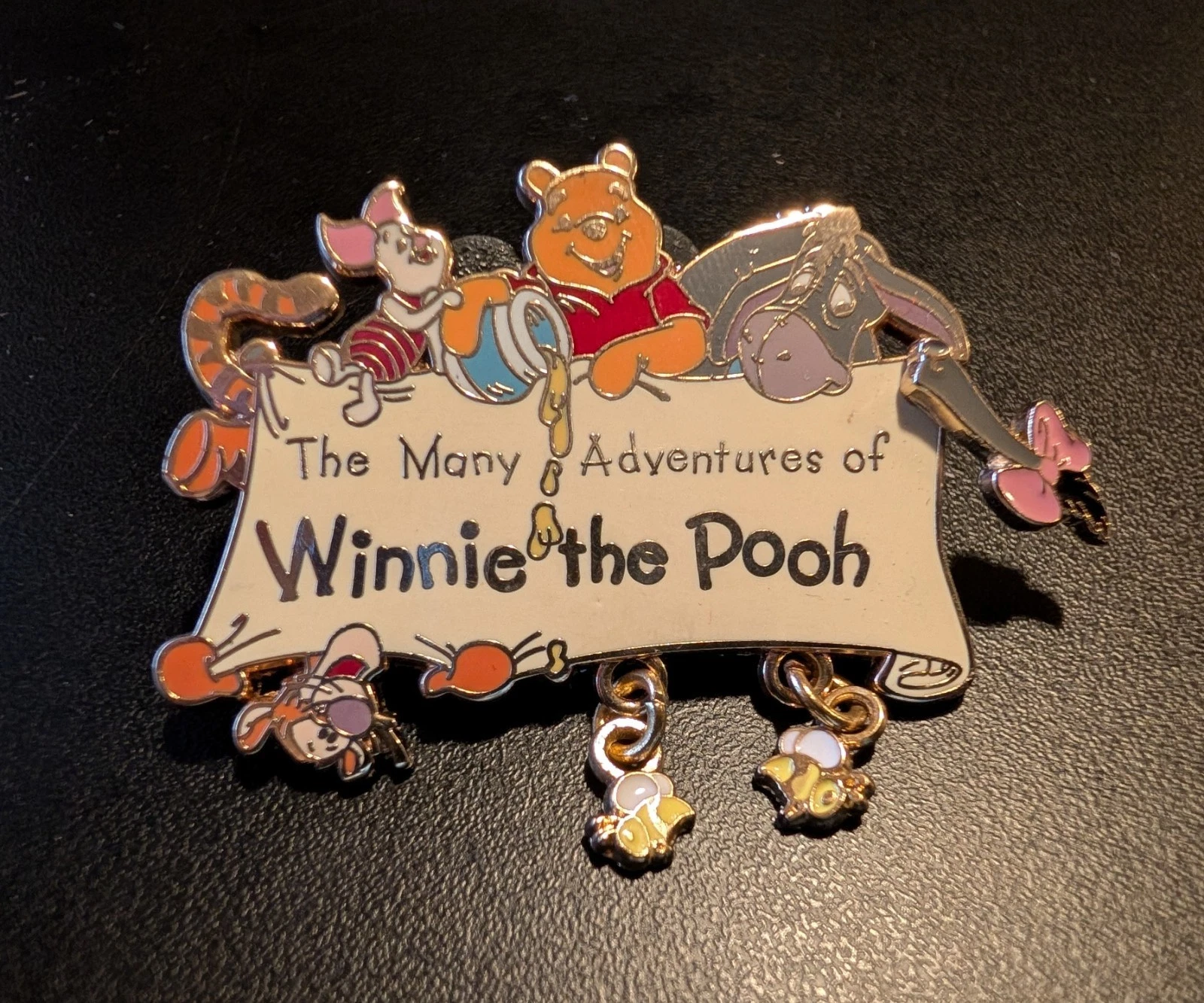 Disney Parks The Many Adventures of Winnie The Pooh Bees Dangle Pin