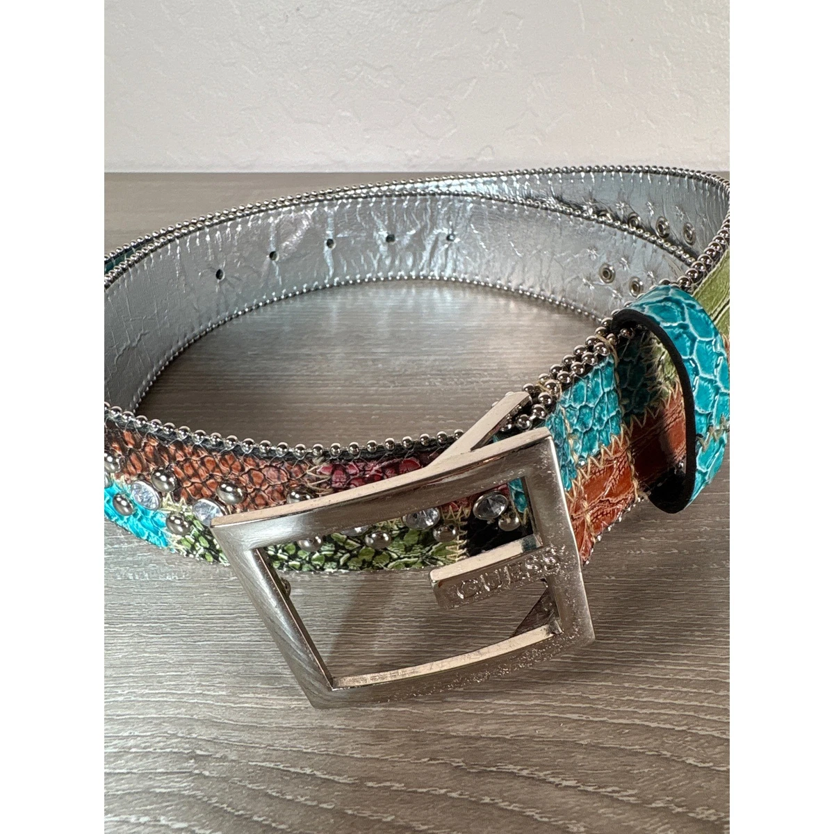 Faux Leather Medium Multicolor Belts for Women for sale | eBay