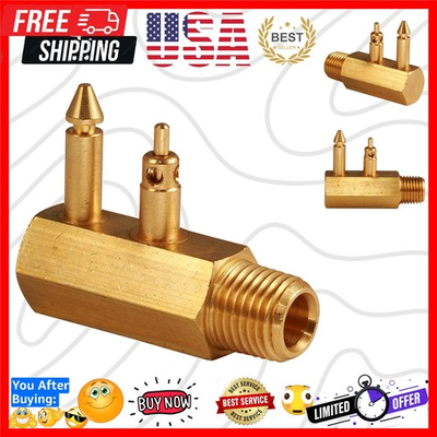 #ad 8883 6 Brass Quick Connect Tank $21.59