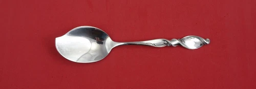 Silver Swirl by Wallace Sterling Silver Jelly Server  6 1/8"