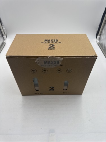 Paquete de 2 envases de comida con aislamiento al vacío MAXSO envases de comida caliente para almuerzo viaje regalo - Imagen 15 de 15
