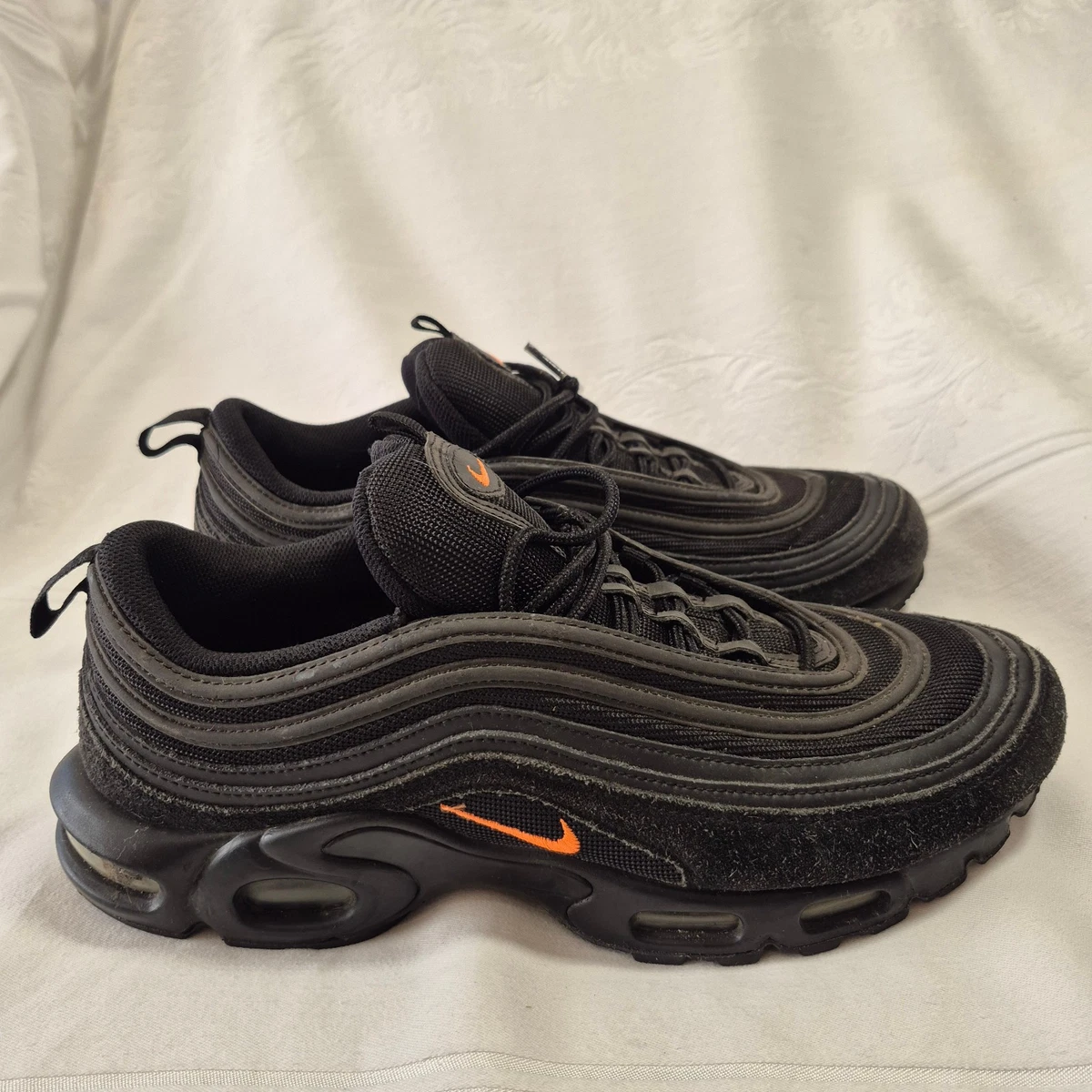 Nike Air Max Plus 97 Black Hyper Crimson | eBay