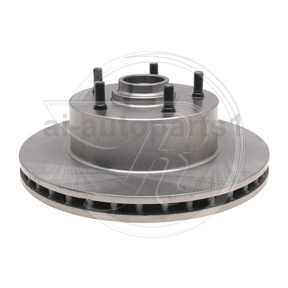 Para Chevrolet Camaro 1969 Pastillas de freno delanteras Rotores de freno y conjunto de buje Foto 4 de 4