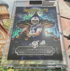 2025 Wild Card Josh Allen Encased Carousel Haunted Hits 1/1 Bills