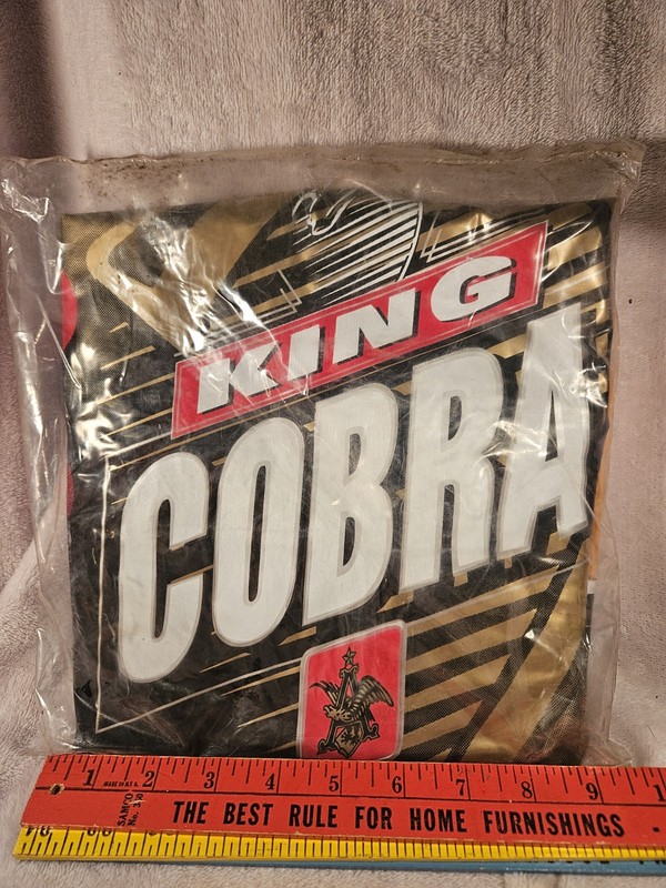 1990's Anheuser Busch AB King Cobra Inflatable Beer Bottle Store Display 