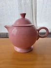 Fiesta Rose Pink Teapot with Lid Vintage, 44oz Large EUC