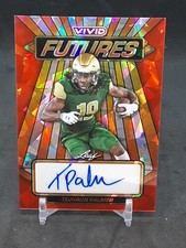 TEJHAUN PALMER 2024 LEAF VIVID RED ICE AUTO #8/8 CARDINALS QQ