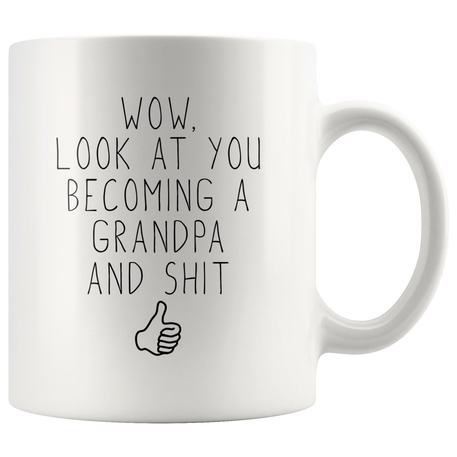 New Grandpa Mug Grandpa Reveal Coffee Mug Future Grandpa Gift New Grandfather