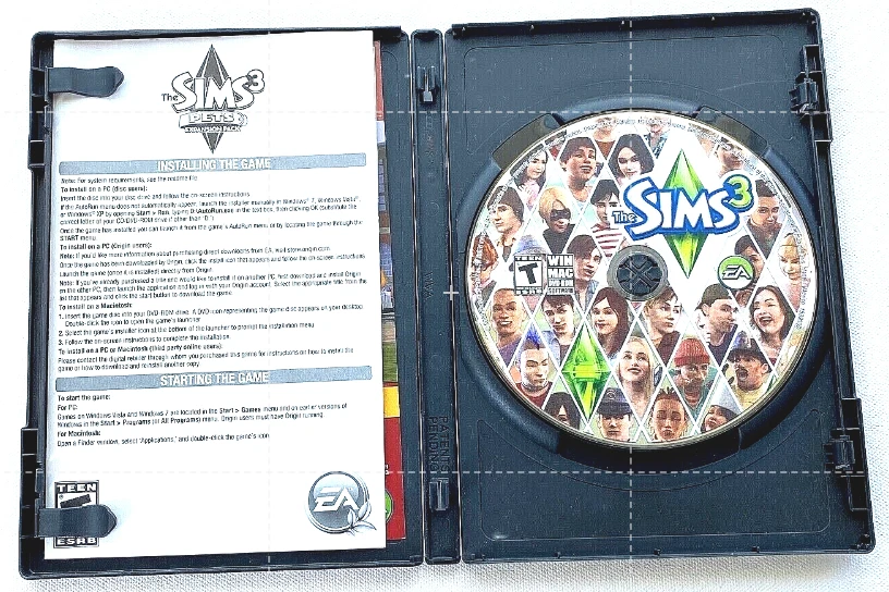 The Sims 3 Pets Expansion Pack Computer Video Game Windows Mac 2011 EUC - Image 3 of 4
